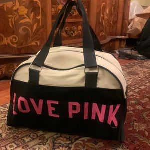 Pink Overnight Duffle Bag